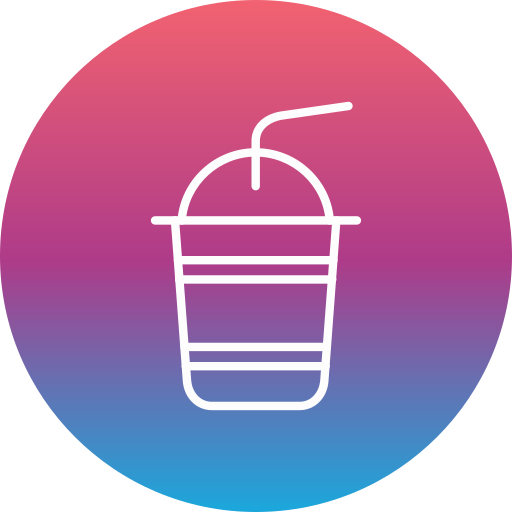 Cold Drink Generic gradient fill icon