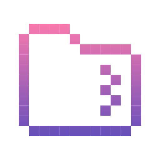 zip файл Generic gradient outline иконка