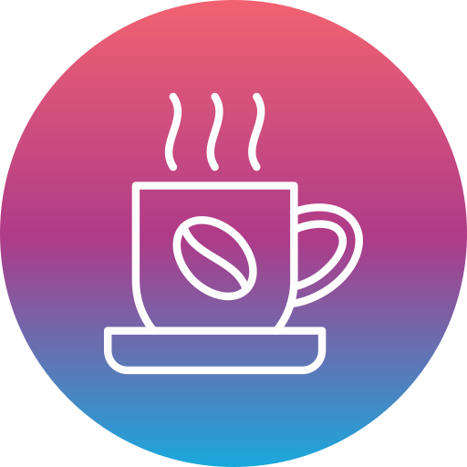 ホットコーヒー Generic gradient fill icon