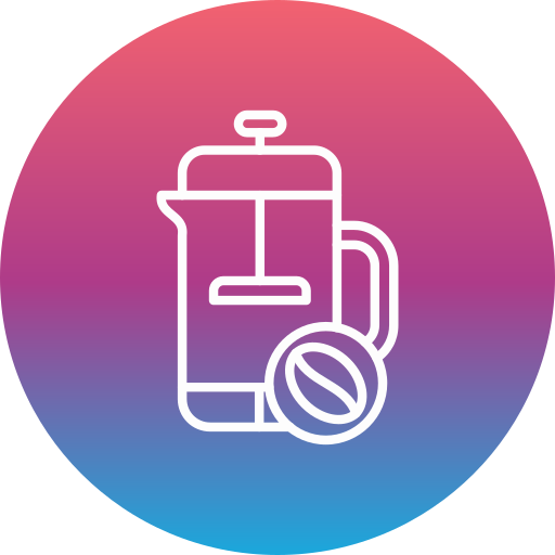 French press Generic gradient fill icon