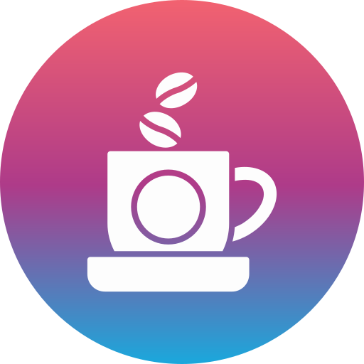 コーヒー Generic gradient fill icon