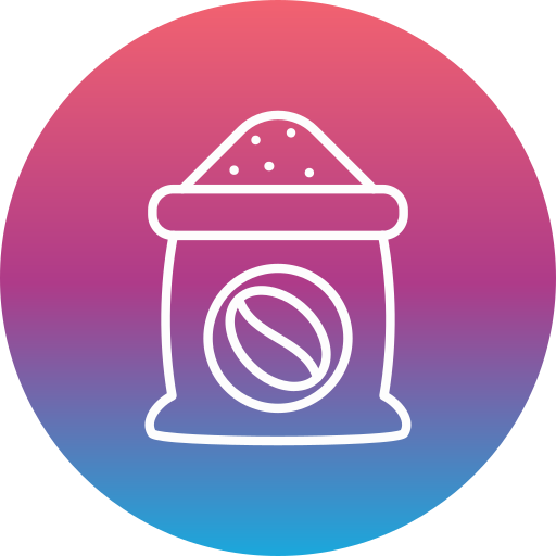 コーヒーバッグ Generic gradient fill icon