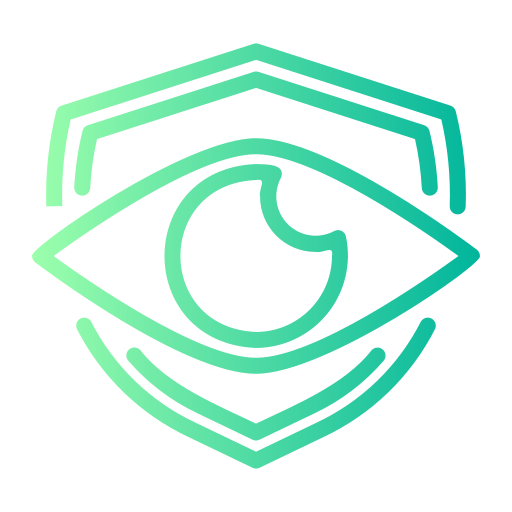 Eye insurance Generic gradient outline icon