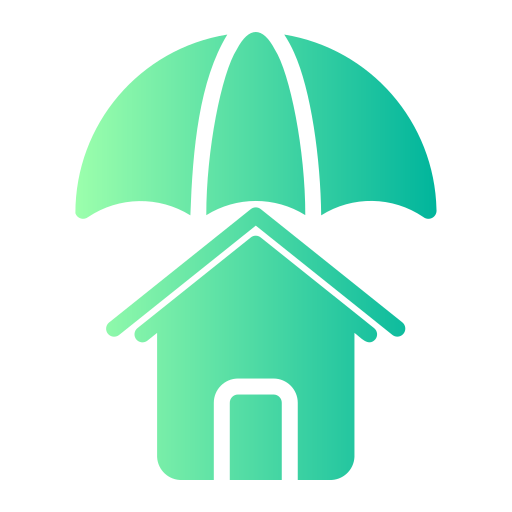 주택 보험 Generic gradient fill icon