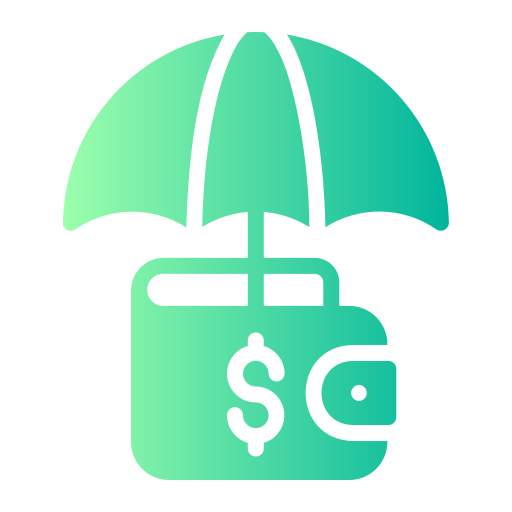 지불 보호 Generic gradient fill icon
