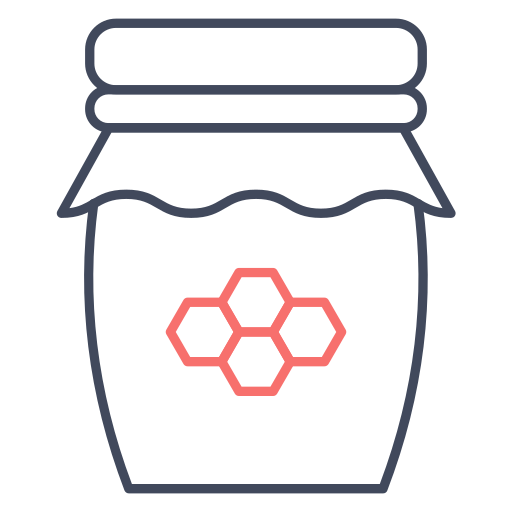 Honey Jar Generic color outline icon