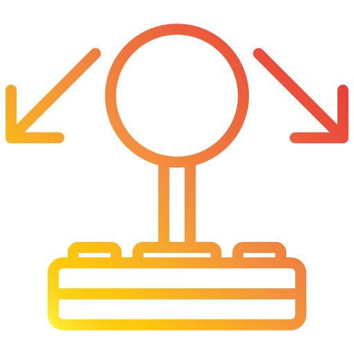 joystick Generic gradient outline icoon