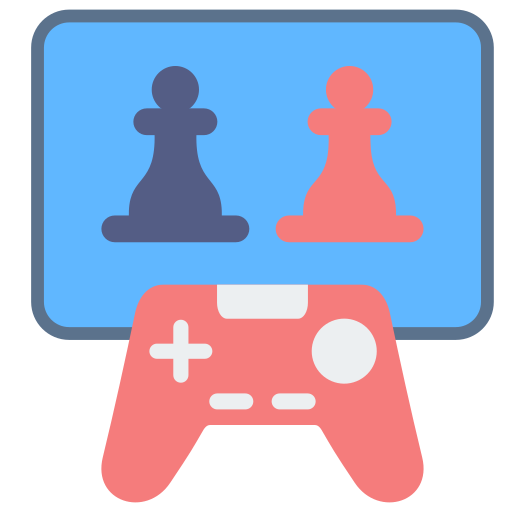 Strategy game Generic color fill icon