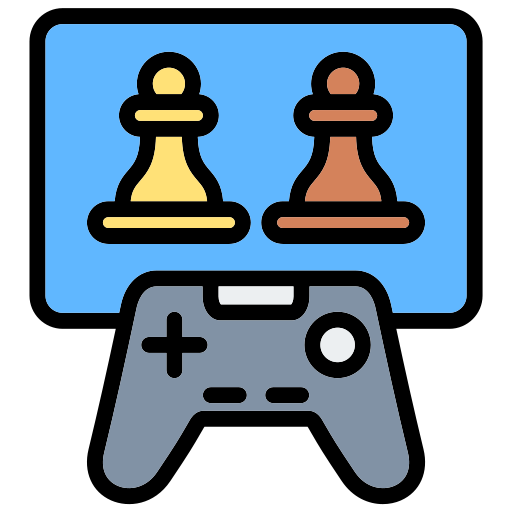 gra strategiczna Generic color lineal-color ikona