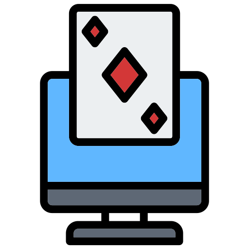 póquer en línea Generic color lineal-color icono