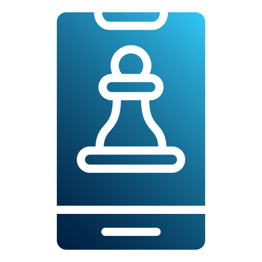 Chess game Generic gradient fill icon