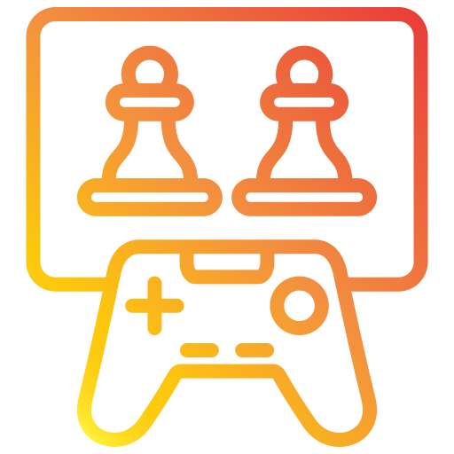 Strategy game Generic gradient outline icon