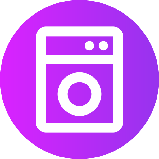 Washing machine Generic gradient fill icon
