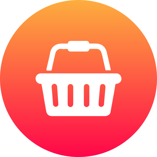 Shopping basket Generic gradient fill icon