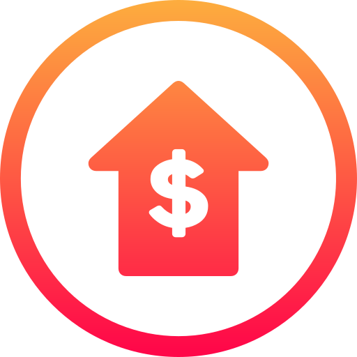 Dollar Generic gradient fill icon