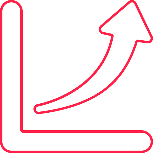 incrementar Generic color outline icono