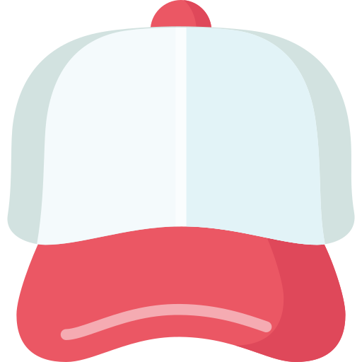 Baseball cap Generic color fill icon