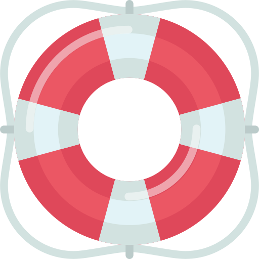 Спасательный круг Generic color fill иконка