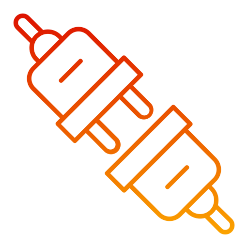 Cable connector Generic gradient outline icon