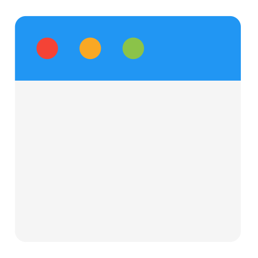 ブラウザ Generic color fill icon