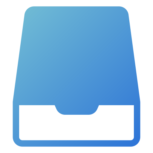 Archive Generic gradient fill icon