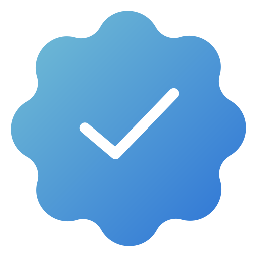 verifiziert Generic gradient fill icon