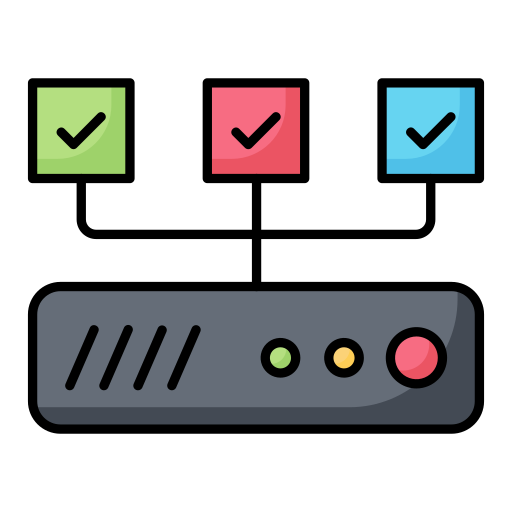 Lan Generic color lineal-color icon