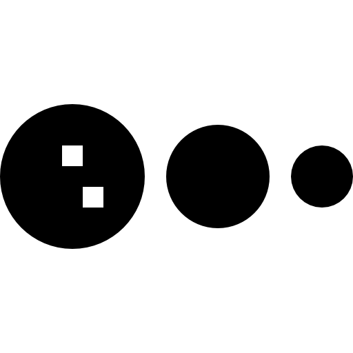 sistema solare Basic Straight Filled icona