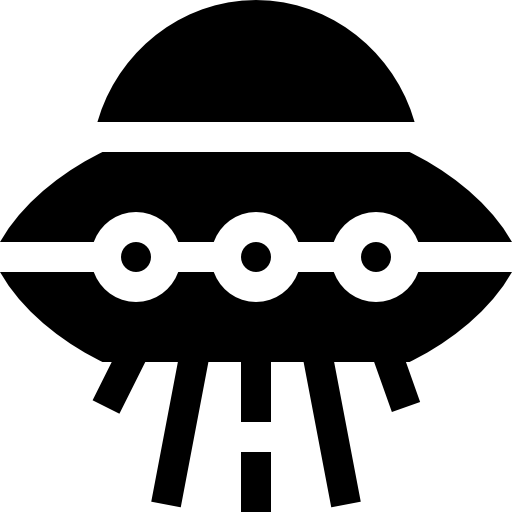 Ufo Basic Straight Filled icon