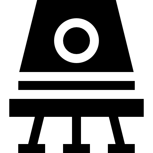 cápsula espacial Basic Straight Filled icono