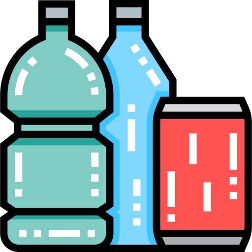 Напитки Detailed Straight Lineal color иконка