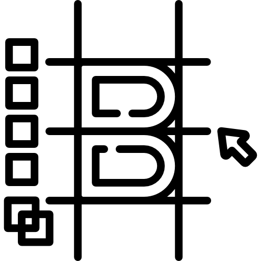 타이포그래피 Special Lineal icon