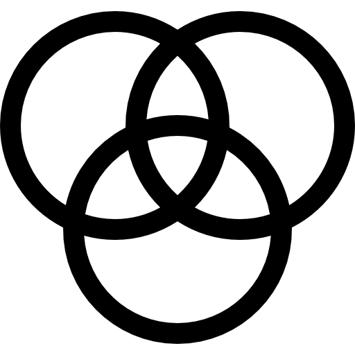 cmyk Basic Straight Lineal icono