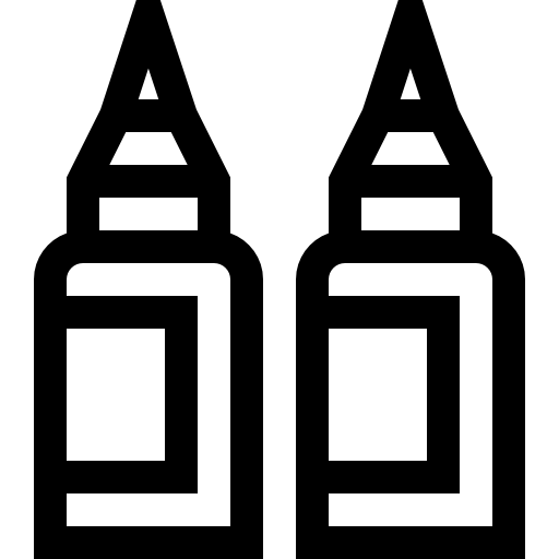 inchiostri Basic Straight Lineal icona