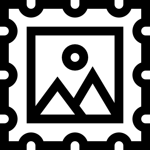 sello Basic Straight Lineal icono