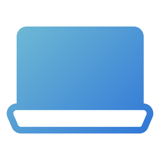 Laptop Generic gradient fill icon