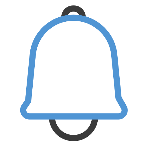 Notification bell Generic color outline icon