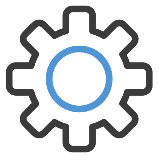 Cog Generic color outline icon