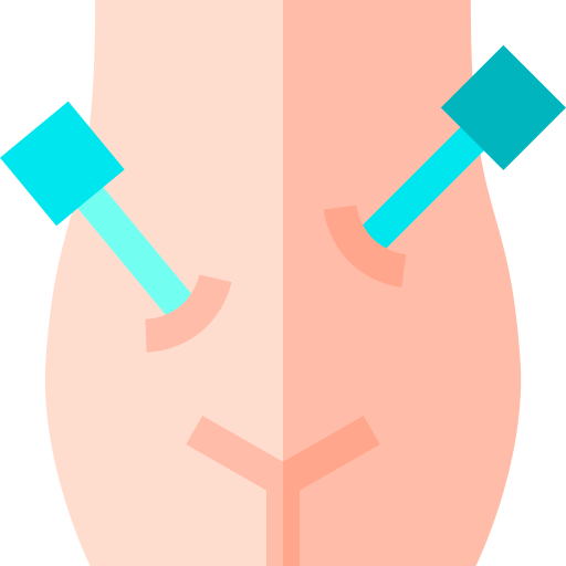 laparoscopia Basic Straight Flat Ícone