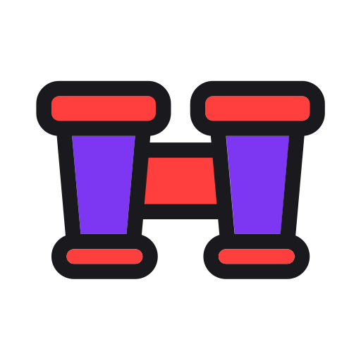 binocular Generic color lineal-color icono