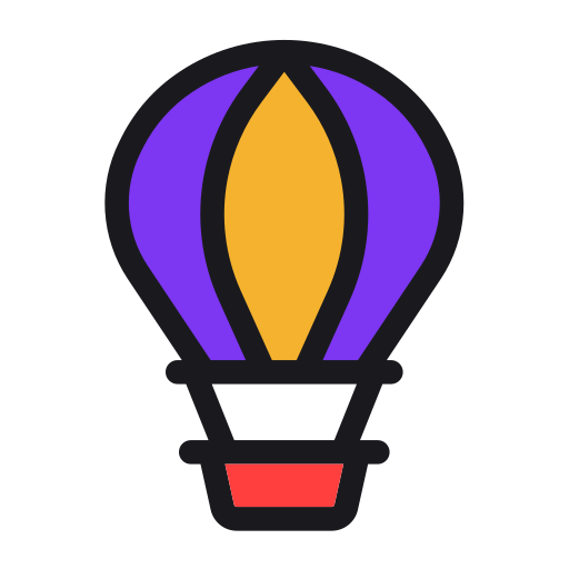 balão de ar quente Generic color lineal-color Ícone