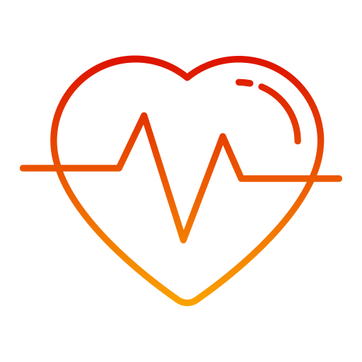battito cardiaco Generic gradient outline icona