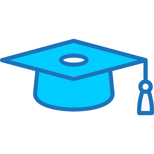 Mortarboard Generic color lineal-color icon