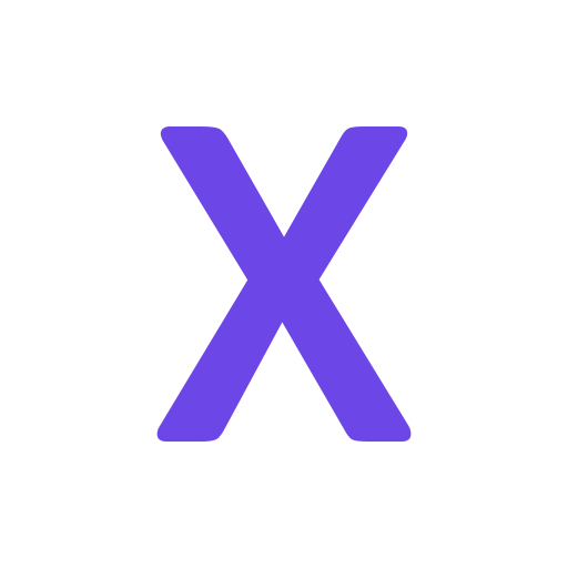 litera x Generic color outline ikona