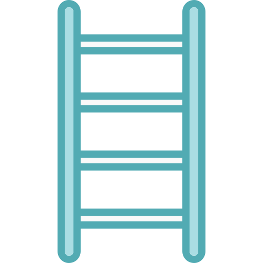 사다리 Generic color lineal-color icon