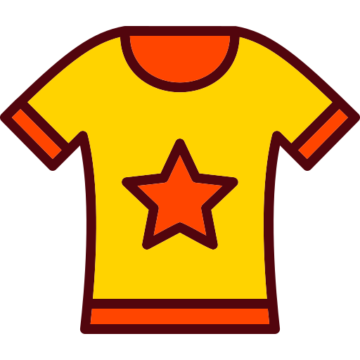 maglietta Generic color lineal-color icona