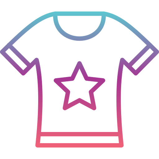 t-shirt Generic gradient outline icon