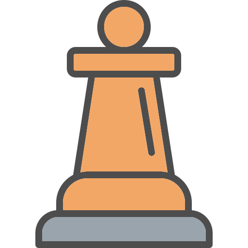 Chess piece Generic color lineal-color icon