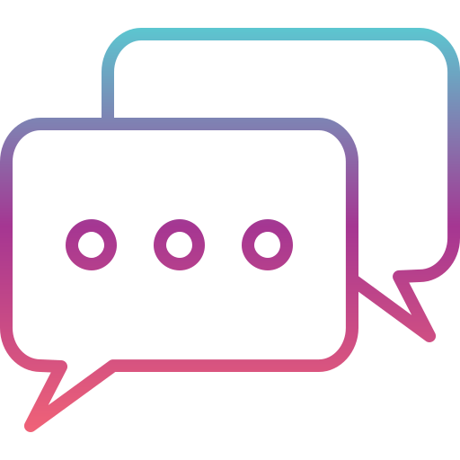 chatten Generic gradient outline icon