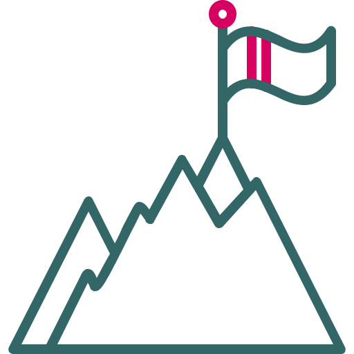 montaña Generic color outline icono